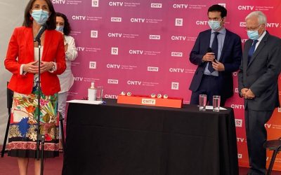 CNTV realiza sorteo de orden de aparición en la Franja Televisiva de Convencionales Constituyentes