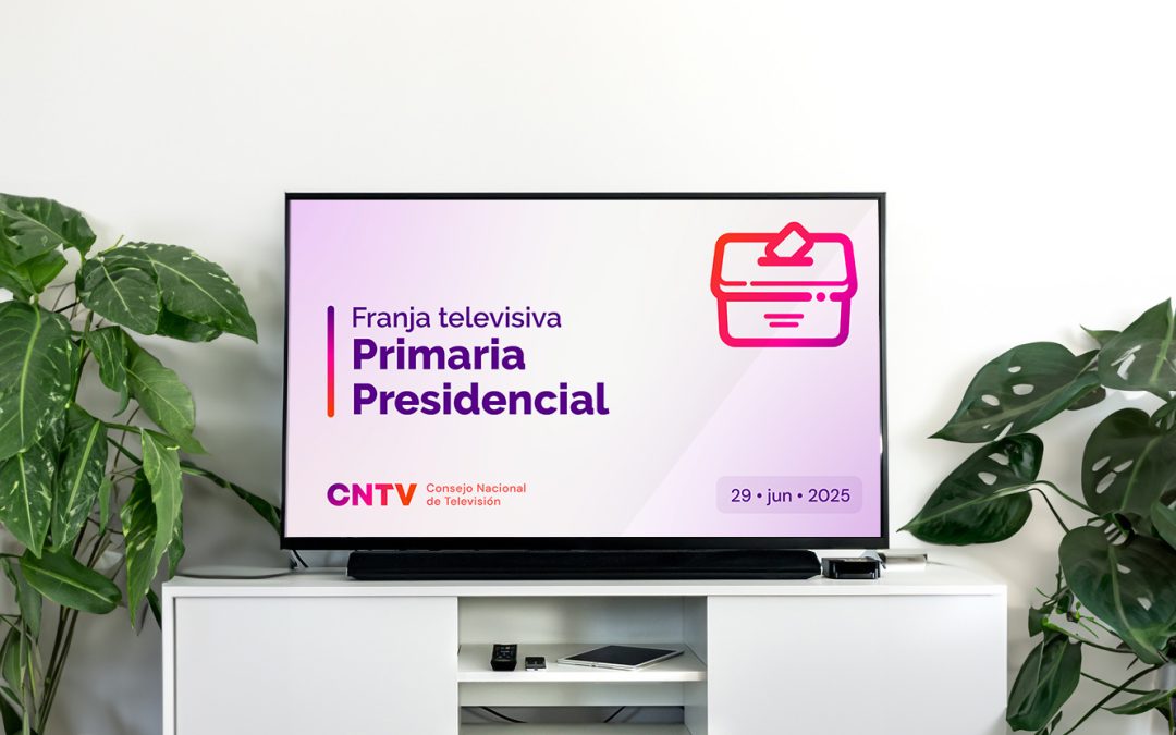 Primer Boletín Informativo: CNTV da a conocer reglamento de la franja televisiva para la Primaria Presidencial 2025
